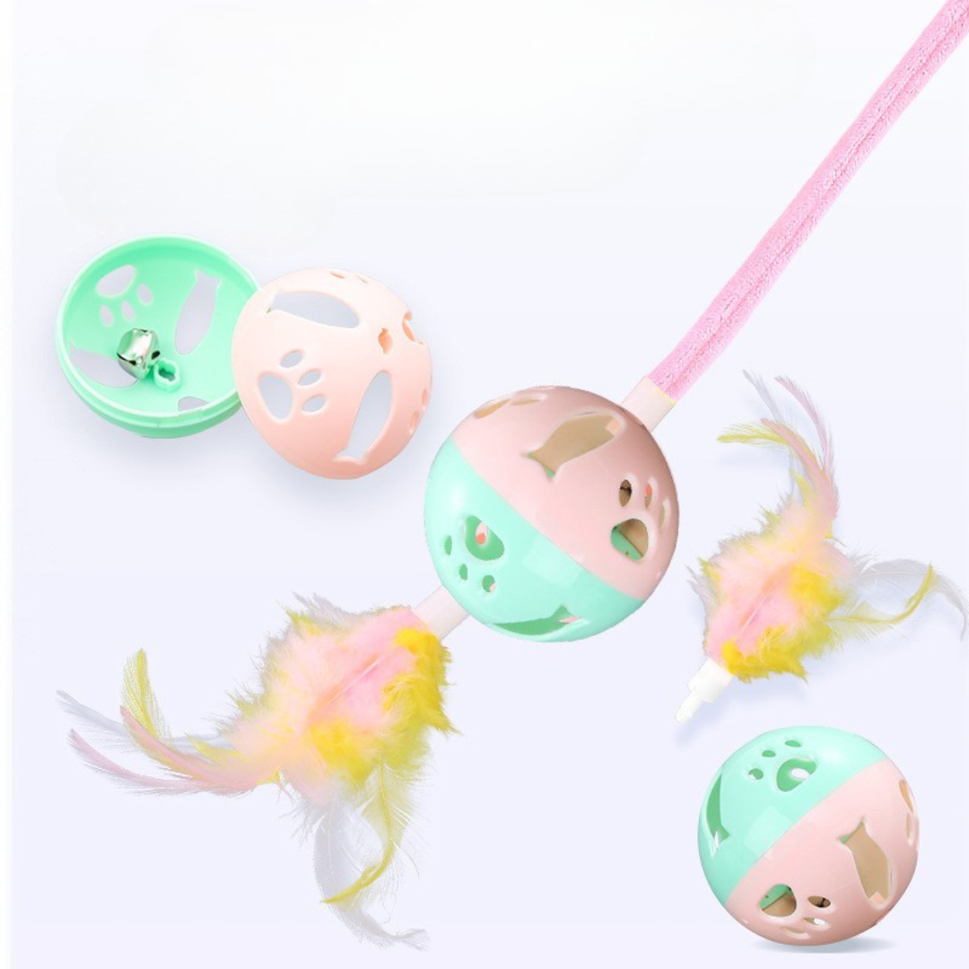 Interactief Katten Speelgoed met Elastisch Touw