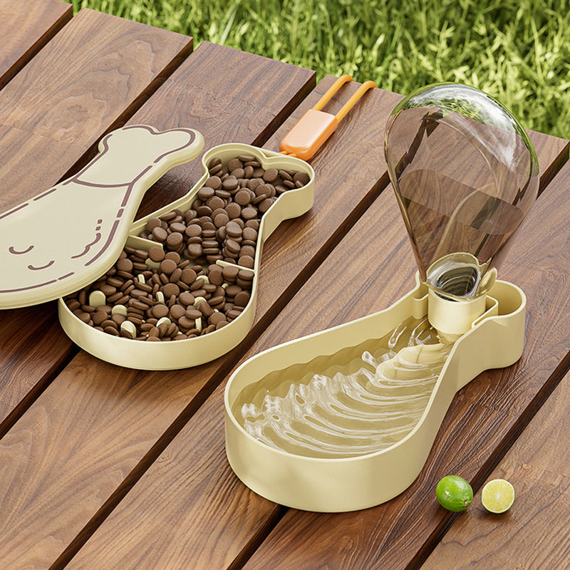 2in1 Voederstation voor Onderweg in Kippenpoot Optiek