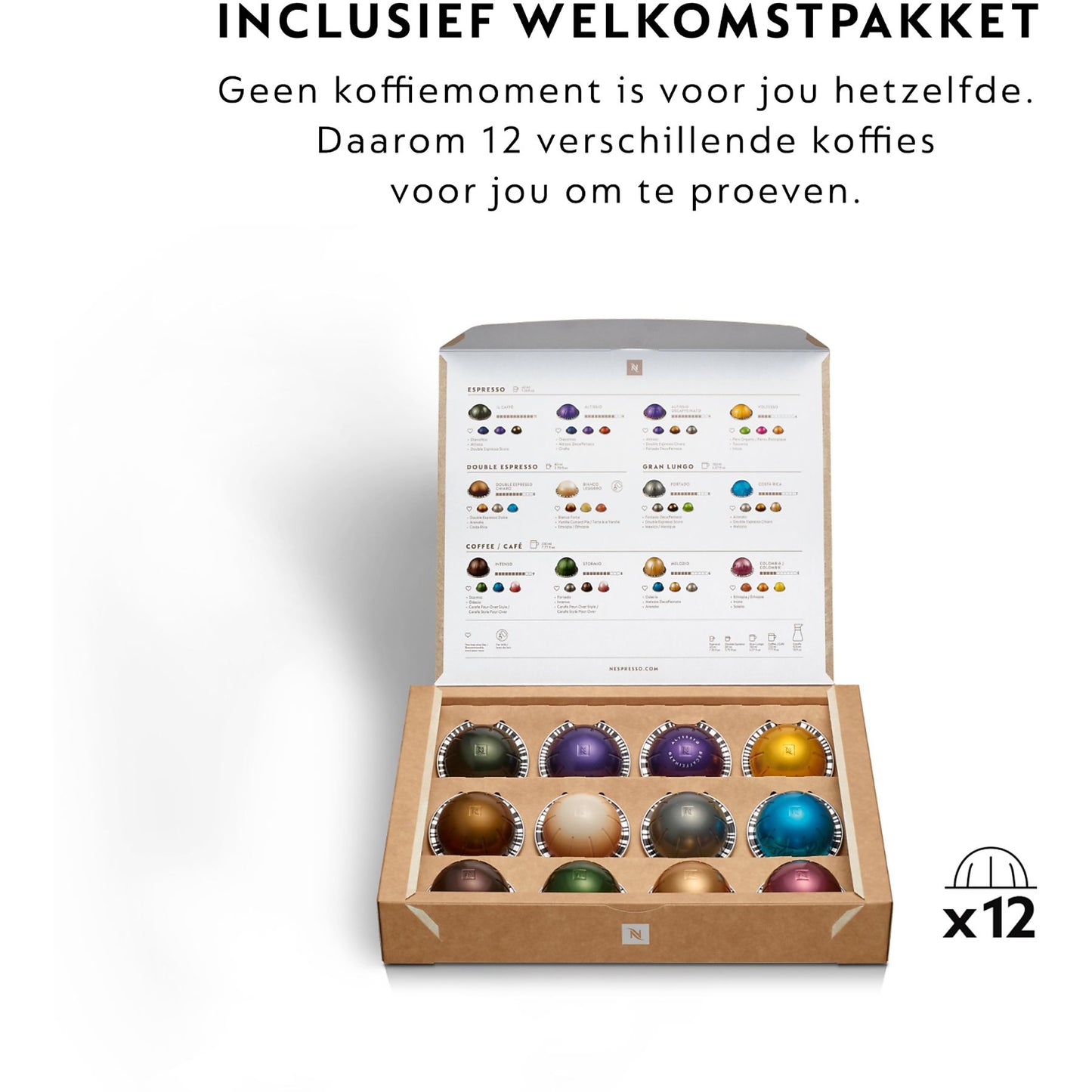 DE LONGHI Vertuo Lattisima ENV300.B Zwart