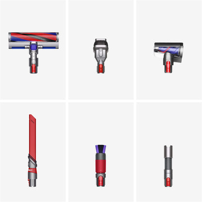 DYSON V12 Origin Steelstofzuiger incl. kruimelzuiger Nikkel