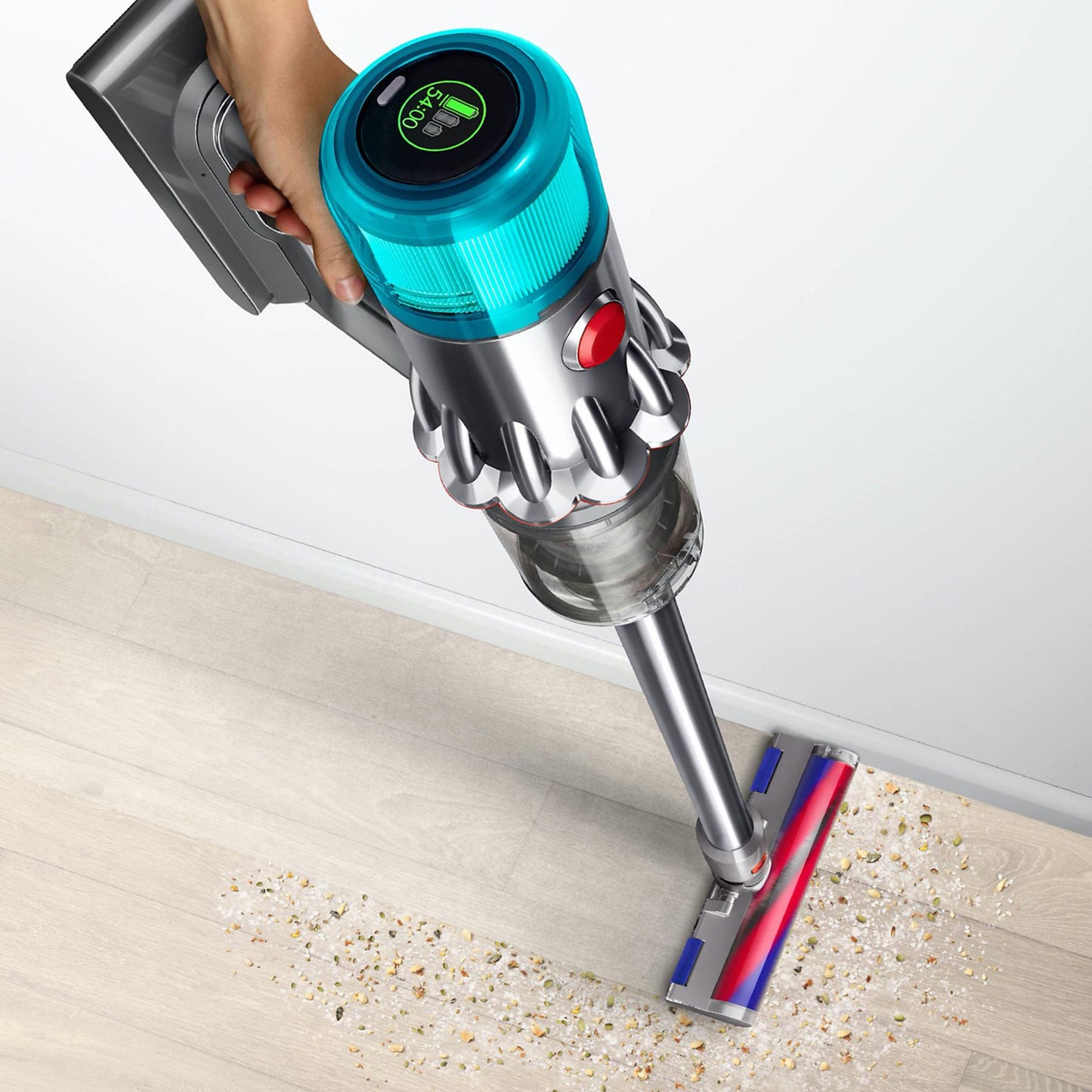 DYSON V12 Origin Vacuum Cleaner including Handheld Vacuum Nickel