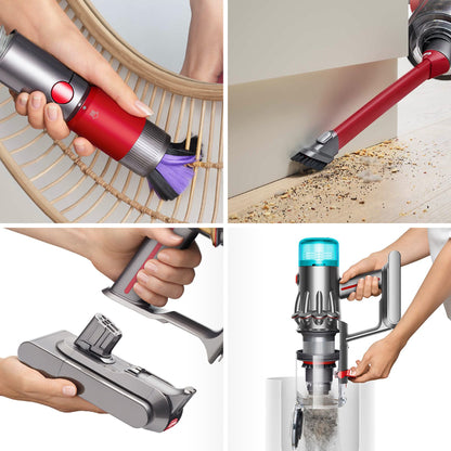 DYSON V12 Origin Vacuum Cleaner including Handheld Vacuum Nickel