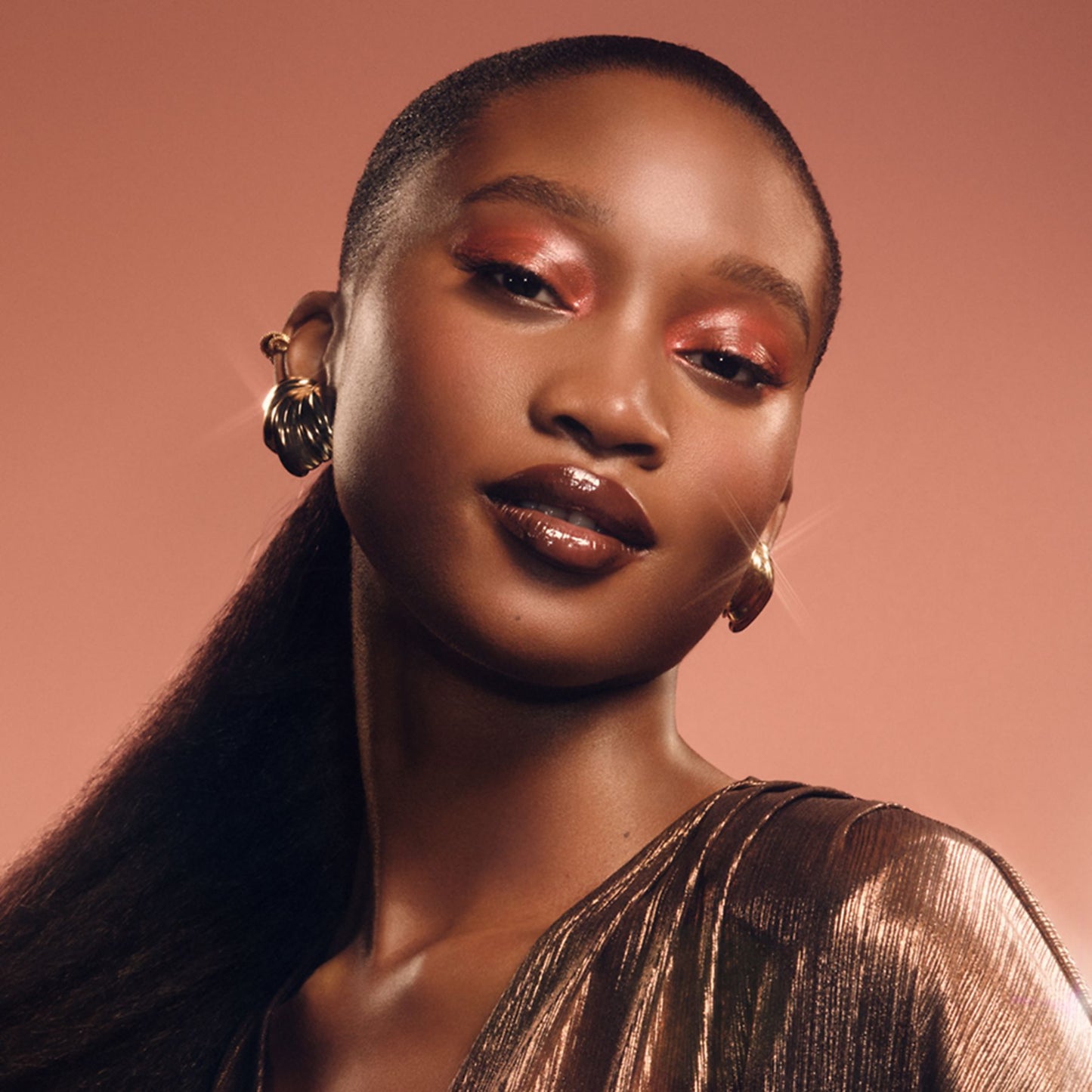 DYSON Airwrap Co-anda 2x Curly + Coily – Amber Silk Multistyler Roze