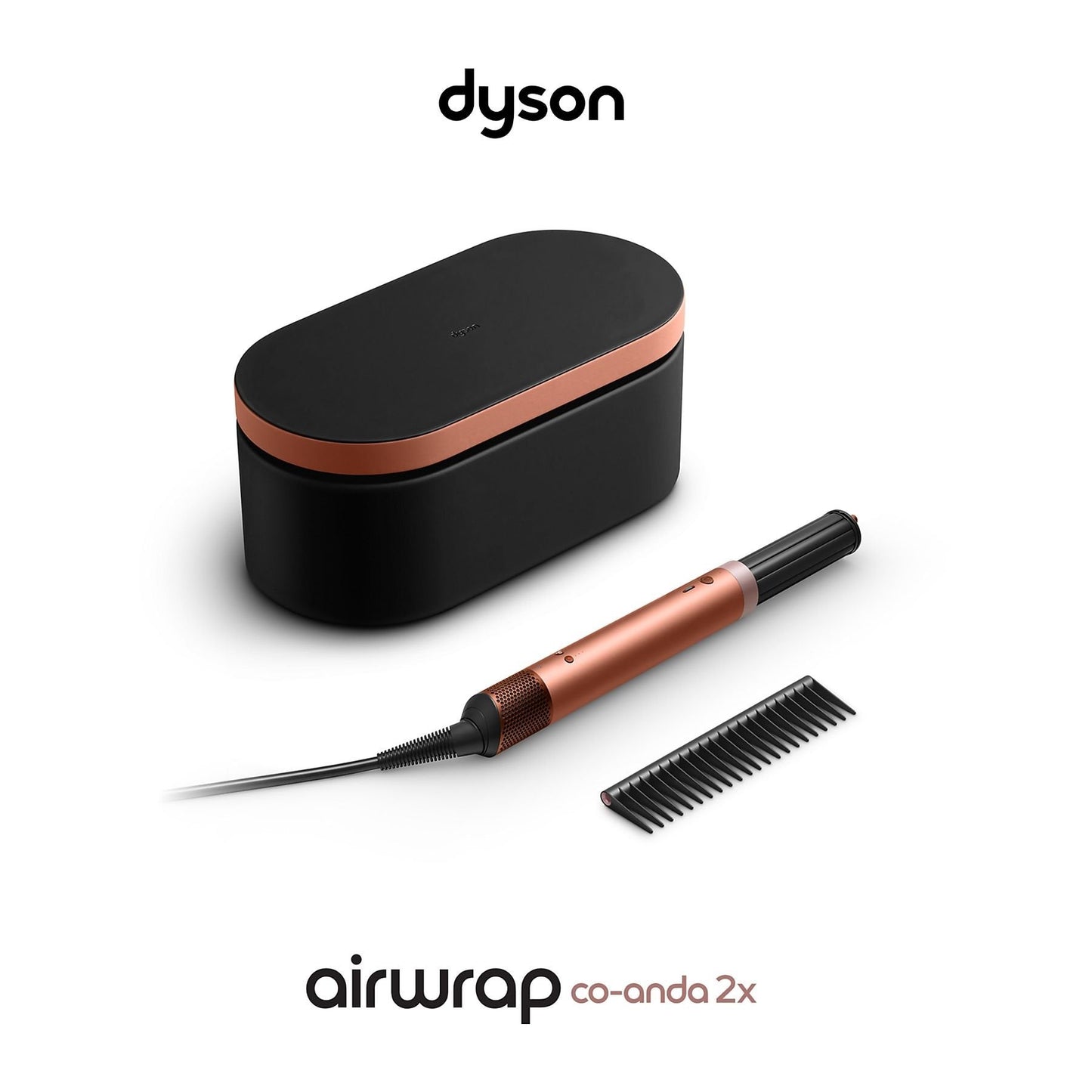 DYSON Airwrap Coanda 2x Curly + Coily – Amber Silk Multistyler Pink