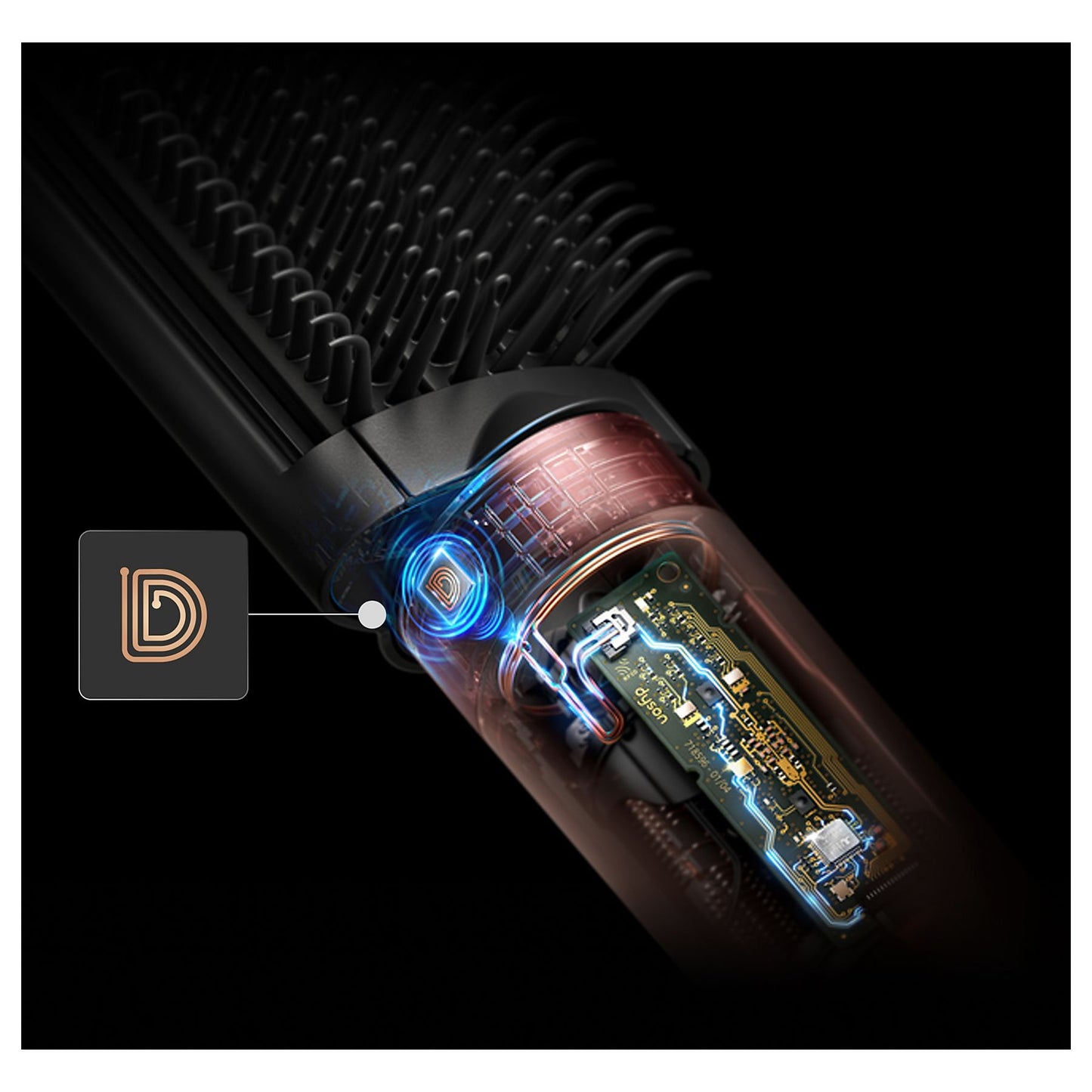 DYSON Airwrap Co-anda 2x Curly + Coily – Amber Silk Multistyler Roze