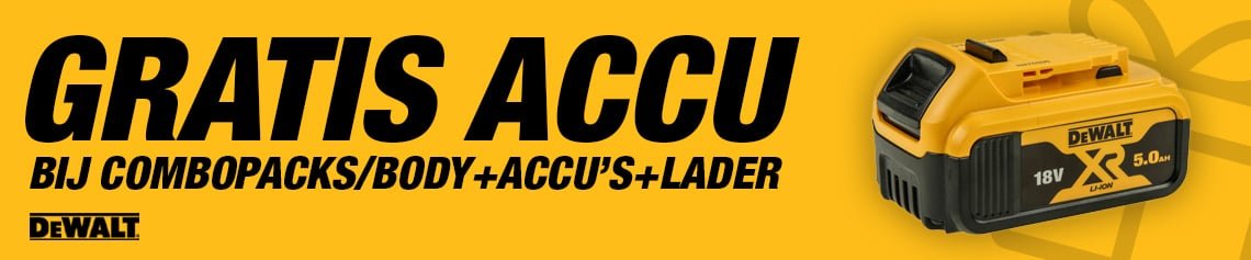 DeWalt DCK755P3T | 7-delige Combopack | XR 18 Volt | 5,0 Ah | Li-Ion | 3 accu’s