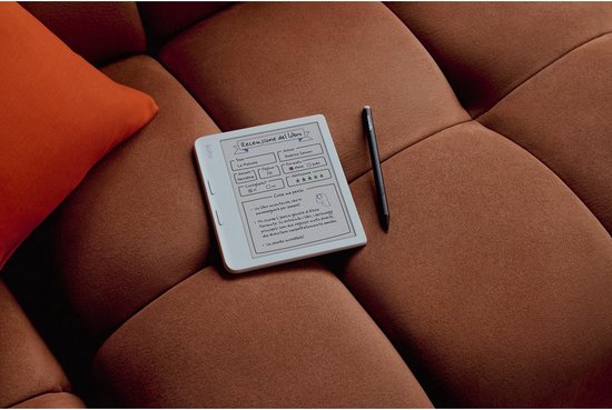 E-reader - 7 inch color screen - 32GB - Audiobooks - Black