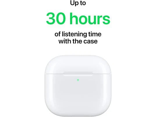 Apple AirPods 4 Wireless Earbuds + Charging Case White