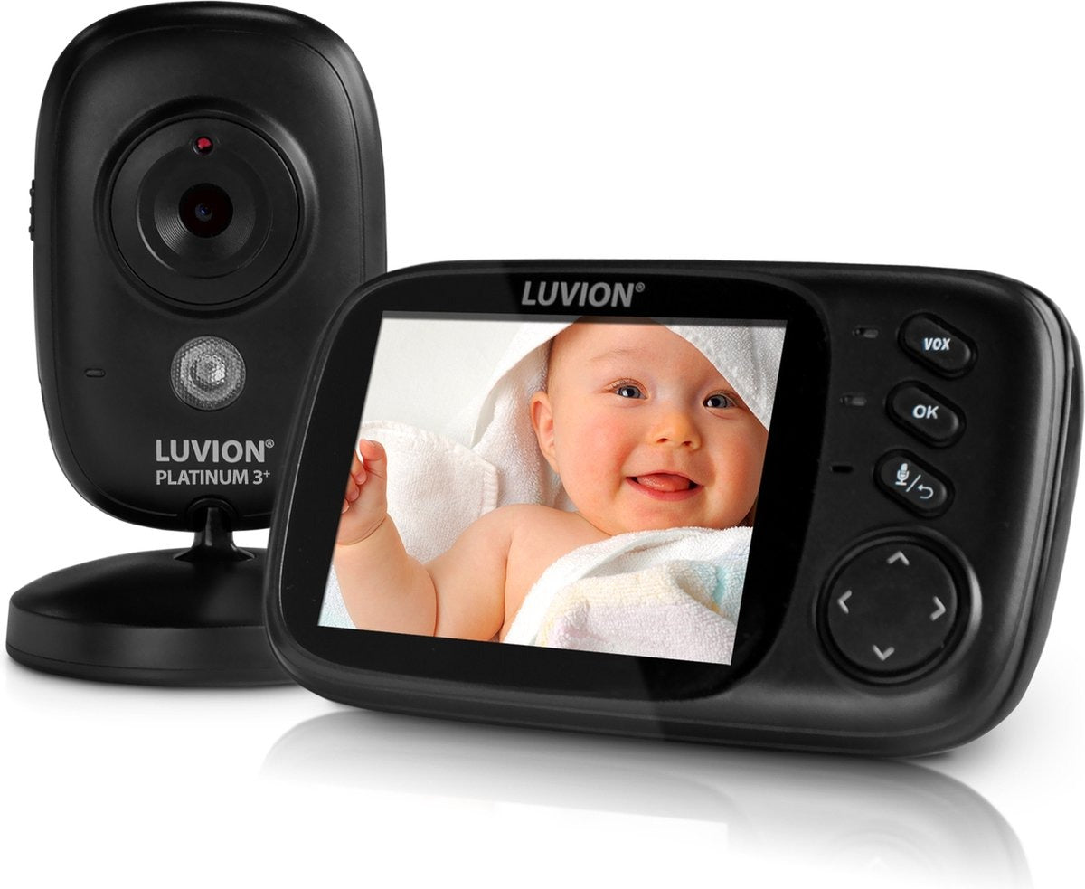 Platinum 3+ Black – Baby Monitor with Camera – Expandable to 2 Baby Cameras – Best Buy Consumers' Association September 2025 – Premium Baby Monitor