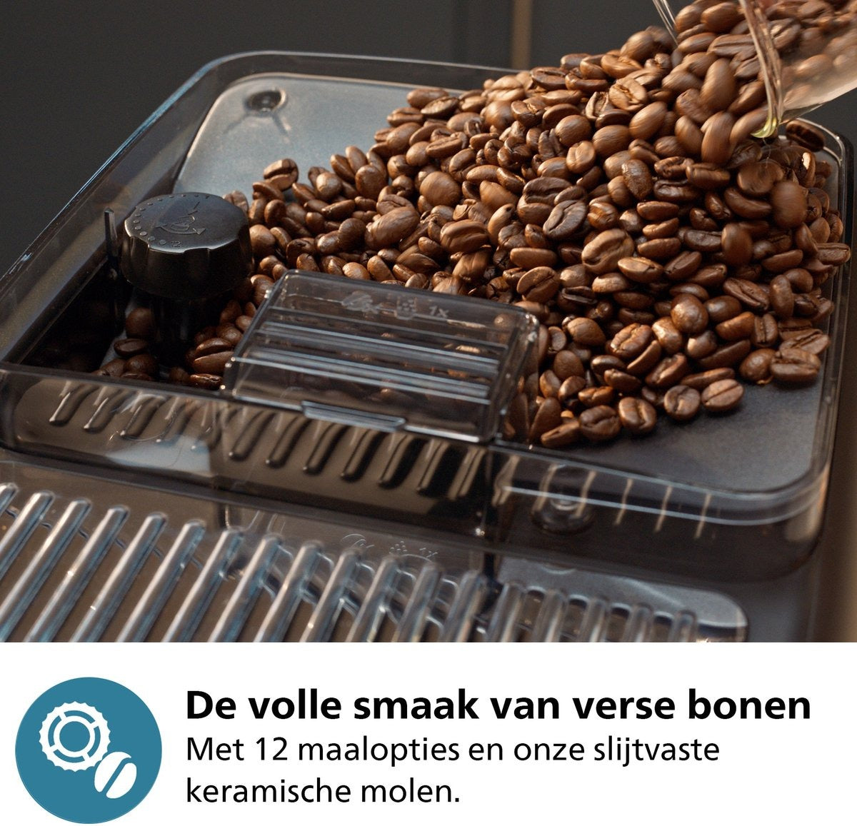 2300 Series – Fully Automatic Espresso Machine – LatteGo Milk System – 4 Different Drinks – Black – EP2334/10