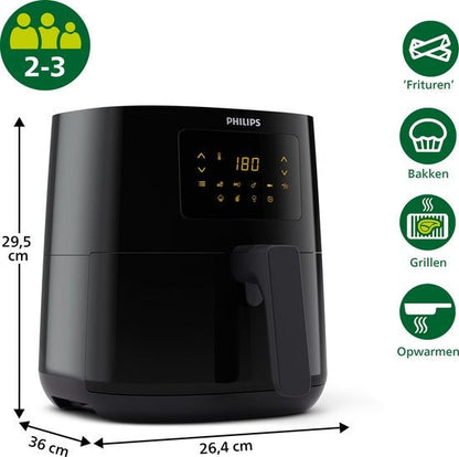 Essential 3000 Series Airfryer L – HD9252/90 – 4L – For Up to 4 People