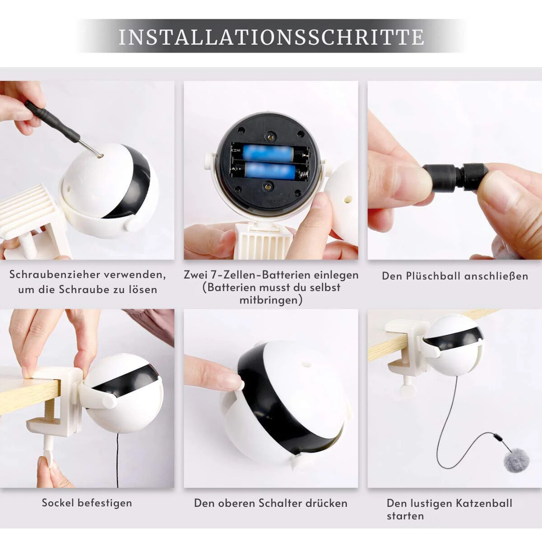 Interactief Katten Speelgoed met Automatische Draad