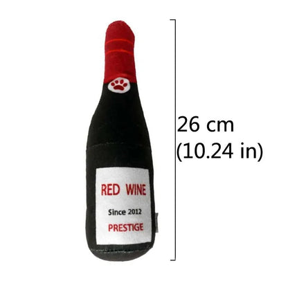 Champagneflesvorm Hondenspeelgoed