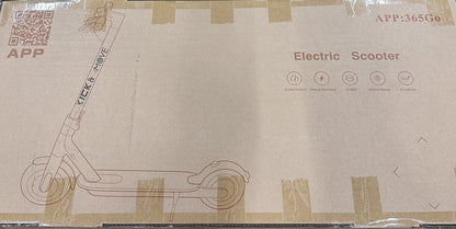 Kick&Move Electric Scooter - Anti-Puncture Tires - 31 km/h - App - LED Lighting - Cruise Control - Shock-Resistant Wheels - Anti-Theft Option