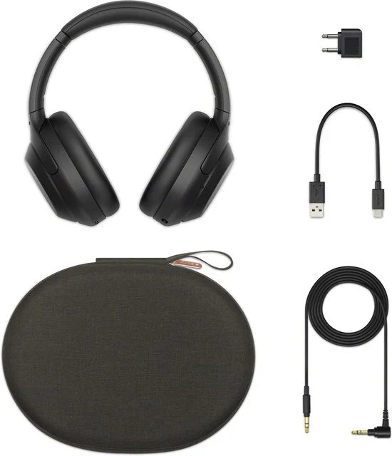 Sony WH-1000XM4 - Wireless Over-Ear Headphones with Noise Cancelling - Black
